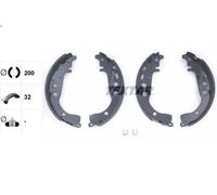 Set ganasce freno TEXTAR 91053500 per TOYOTA IQ (_J1_) 1.4 2009-2015