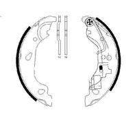 Set ganasce freno TEXTAR 91054400 per FIAT PUNTO (188_) 1.2 1999-2006