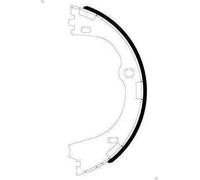 Set ganasce freno TEXTAR 91086300 per HYUNDAI TUCSON (TL, TLE) 2 2015-2020