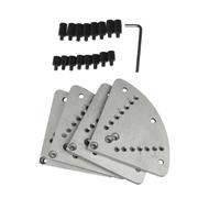 Set Ganasce per Mandrino Tornio Piatto 8 Pollici per Mandrino un Chiave Tor2484