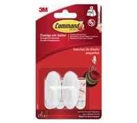 Set ganci adesivi portata max 450 gr COMMAND 17082 Bianco 7100352135 2 pz