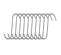 Set ganci da macellaio 10 pz resistenti 15 cm ganci da cucina per appendere carn