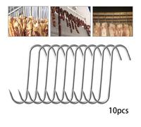 Set ganci da macellaio 10 pz resistenti 15 cm ganci da cucina per appendere carn