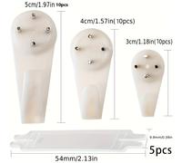 Set ganci per quadri da appendere, inclusi tipi di ganci da parete in che non danneggiano le pareti