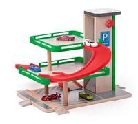 Set garage in legno con macchinine SIKU