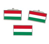 Set Gemelli Bandiera Hungary E Gemelli Cravatta
