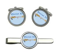 Set Gemelli Bleriot XI E Clip Per Cravatta