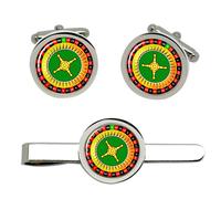 Set Gemelli Da Polso E Fermacravatta Roulette GBP