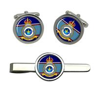 Set Gemelli E Clip Per Cravatta Flying Training School 10 RAF