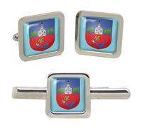 Set Gemelli Quadrati E Clip Per Cravatta Nyíregyháza (Hungary) GBP