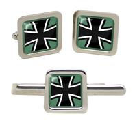 Set Gemelli Quadrati Federal Defence Forces Germany Bundeswehr E Fermacravatta