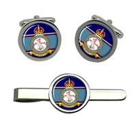 Set Gemelli RAF Cufflinks 247 Group Headquarters E Clip Cravatta GBP