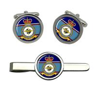 Set Gemelli RAF Cufflinks E Clip Per Cravatta Supply Control Centre