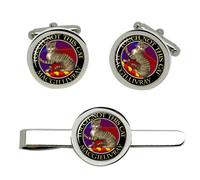Set Gemelli Scottish Clan Macgillivray E Fermacravatta