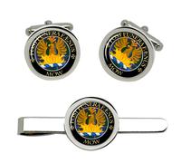 Set Gemelli Scottish Clan Mow E Spilla Per Cravatta