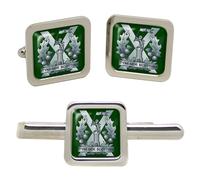 Set Gemelli Scottish Tyneside Regiment E Morsetto Cravatta British Army