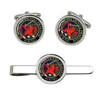 Set Gemelli Scozzesi Del Clan Young E Fermacravatta