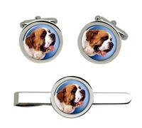Set Gemelli St. Bernard E Clip Cravatta