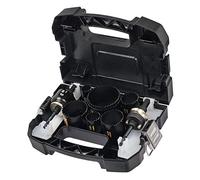 SET GENERICO: Set 11 pezzi seghe a tazza Bi-Metal 2X Extreme diametri 22-29-35-44-51-64-68 + 2 mandrini sgancio rapido + 2 punte pilota