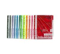 Set Geometria Office Box 4 Pezze Con Custodia Ad Anelli