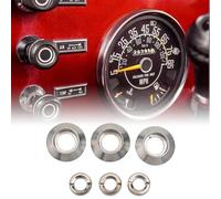Set Ghiera Interruttore Cruscotto Jeep Con Dado CJ5 CJ7 CJ8 1972-1986
