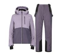 Set giacca e pantaloni da sci Whistler Drizzle, donna, viola/viola scuro