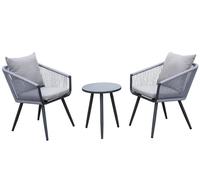 SET SALOTTO BISTRO' YOU&ME ANTRACITE