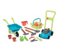 Set Giardino Ecoiffier 3 in 1 con carriola e 16 accessori