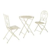 Set Giardino SoBuy: Tavolino Rotondo e 2 Sedie