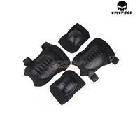 Set Ginocchiere & Gomitiere Black Military Type Emerson (em7065)