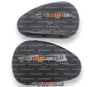 Set ginocchiere serbatoio carburante compatibili con Royal Enfield Bullet...