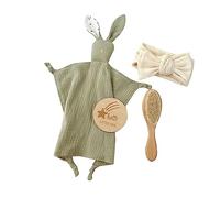 Set Giocattoli Da Bagno Per Bambini E Pietre Miliari Asciugamano Accessori Per Oggetti Scena Fotografia Con Chip In Legno E Fascia Da Testa Neonato