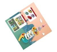 Set Giocattolo Auto con Scivolo a Gravità (Grattacielo (Standard 4 auto) | Facile da montare, materiale plastico sicuro, binari multilivello, favorisce l\'immaginazione