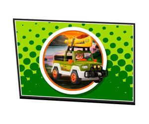 Set Giocattolo GIOCHI PREZIOSI Pinypon Action 700016301 Pick Up con Canoa e Accessori