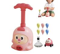 Set giocattolo lanciatore di palloncini, manuale gonfiabile di animali con | Auto a palloncino per giocare in casa, interni ed esterni, giardino, parco