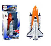 Set giocattolo razzo e astronave con effetti luce e suono