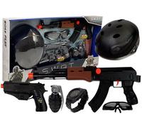 Set Giocattolo S.W.A.T. per Bambini con Pistole e Casco