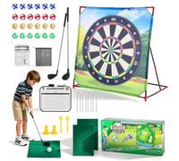 Set Gioco Golf Battle, Mini-Golf Per Interni Ed Esterni Bambini E Adulti