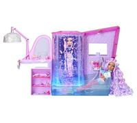Set gioco Mermaze Mermaidz Color Change Salon & Spa - Con 2 stazioni cambio colore, luci multicolori, parete bolle, doccia funzionante, vasca, stazione beauty e 19 accessori - Per bambini dai 4 anni