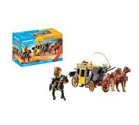Set gioco Playmobil Western 71862 69 pezzi 5 figure multicolore plastica