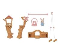 Set gioco Sylvanian Families Baby Tirolina con Henry Coniglietto Crema 5452