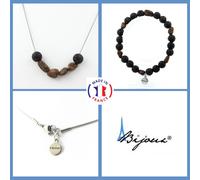 Minerali Collezione. Parure Gioielli Braccialetto Collana Perle Opale Matrice Di