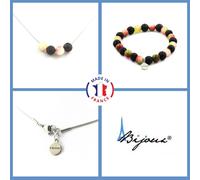 Minerali Collezione. Parure Gioielli Braccialetto Collana Perle Tormalina