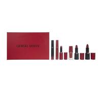 Set Giorgio Armani:400 Four Hundred 4 g + Lip Stain 400 6,5 ml + Lip Magnet 400 3,9 ml + Ecstasy Lacquer Shining 400 3 ml + Rouge d'Armani 400 4 g +