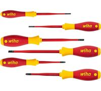 Set Giraviti Isolati Per Elettricisti A Taglio E Phillips 6 Pezzi WIHA-35389