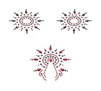 Set Gloria Nero & Rosso Mystim [3 pcs]