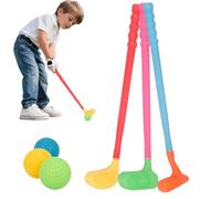Set Golf Bambini | Giocattoli Sportivi Con Mazze E Palline - Giocattoli Sportivi Per Legami Familiari Per Educazione Prescolare E Attività All Aperto In Casa E Giardino