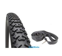 Set Gomma+Camera D'Aria BICI 24x1.75 47-507 TRAYAL D121 TYRE MTB BICICLETTA MTB