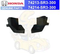 Set gomma copricerniera cofano Honda 74213-SR3-300 74214-SR3-300