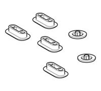 Set gommini paracolpi sedile e coperchio Geberit AquaClean Sela RICAMBI GEBERIT